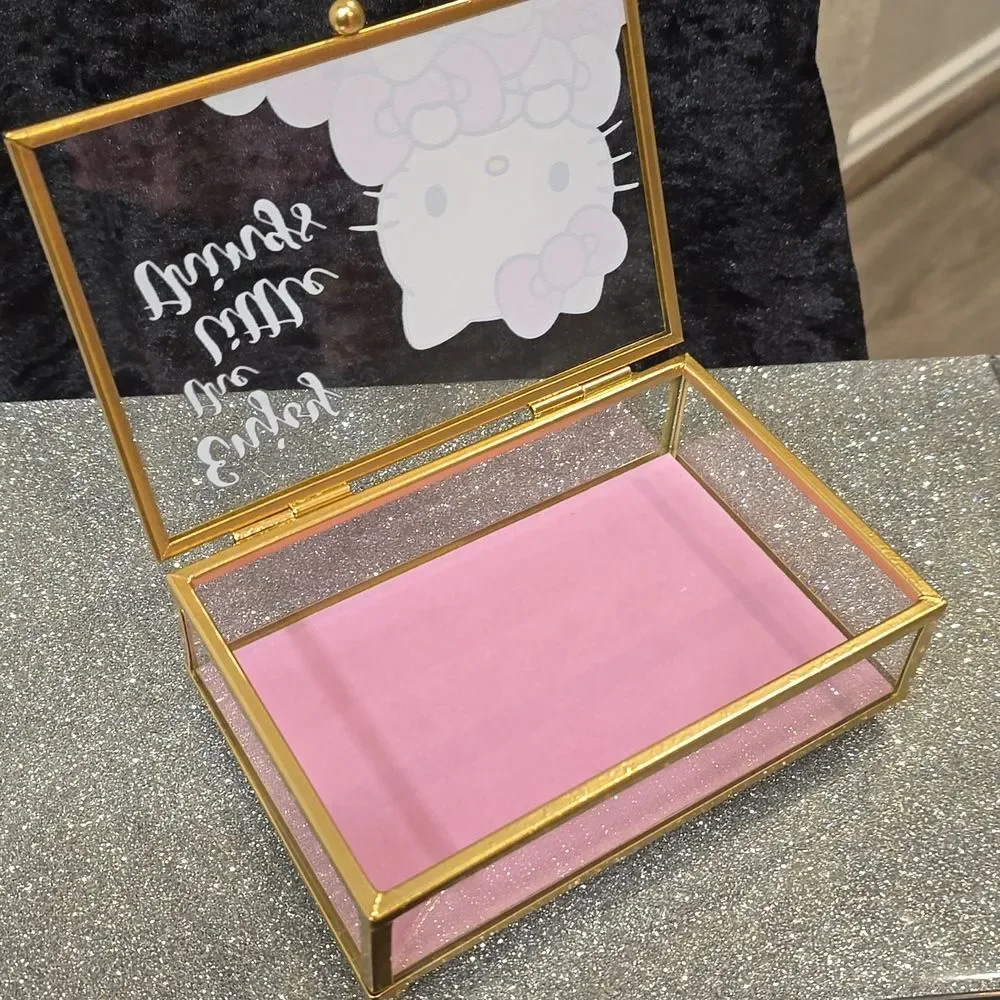 Hello Kitty Little Things Glass‎ Jewelry Box